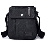 Canvas Travel Wallet Casual Messenger Bag Black Handbags & Wallets - Tophatter Daily Deals