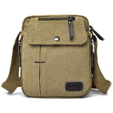 Canvas Travel Wallet Casual Messenger Bag Coffee Handbags & Wallets - Tophatter Daily Deals