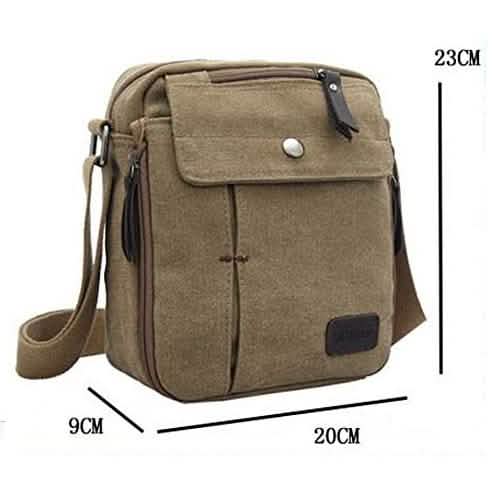 Canvas Travel Wallet Casual Messenger Bag Handbags & Wallets - Tophatter Daily Deals