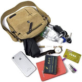 Canvas Travel Wallet Casual Messenger Bag Handbags & Wallets - Tophatter Daily Deals
