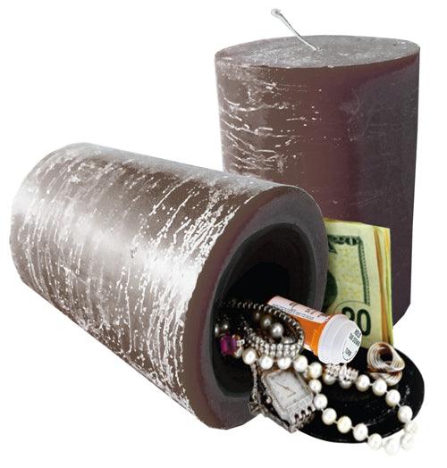 Diversion Safe Candle - Cappuccino Security - Tophatter Daily Deals
