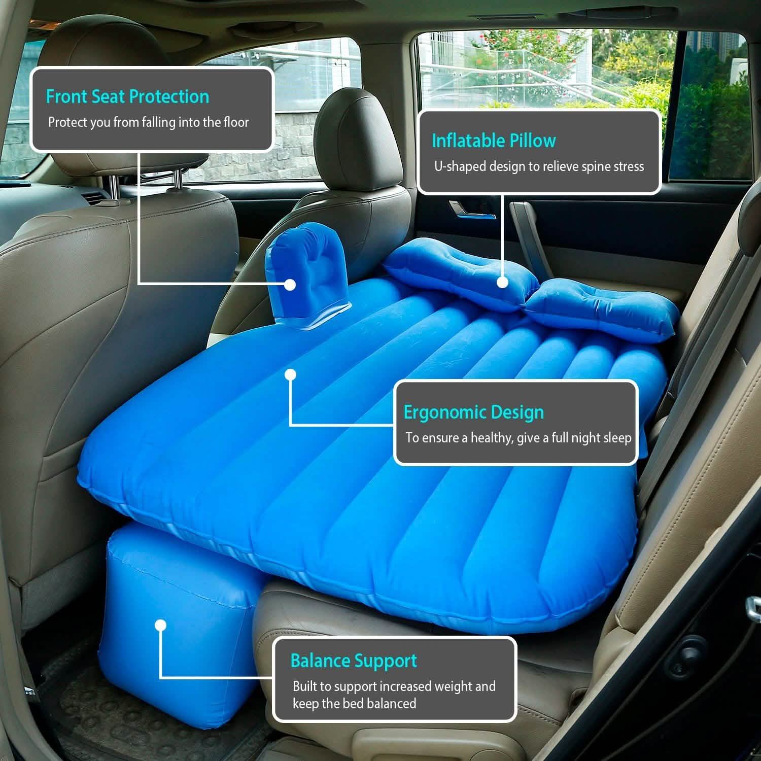 Car Air Mattress Bed Inflation Automotive - Tophatter Daily Deals