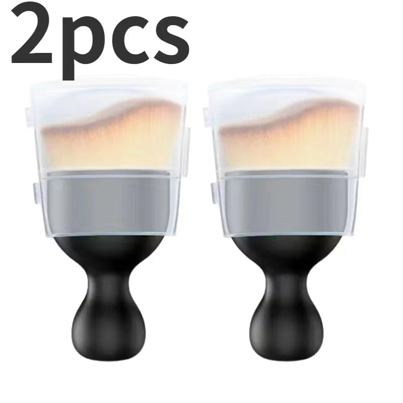 Car Air Vent Cleaning Soft Brush With Casing 2 Piece Car and Motorcycle Accessories - Tophatter Daily Deals