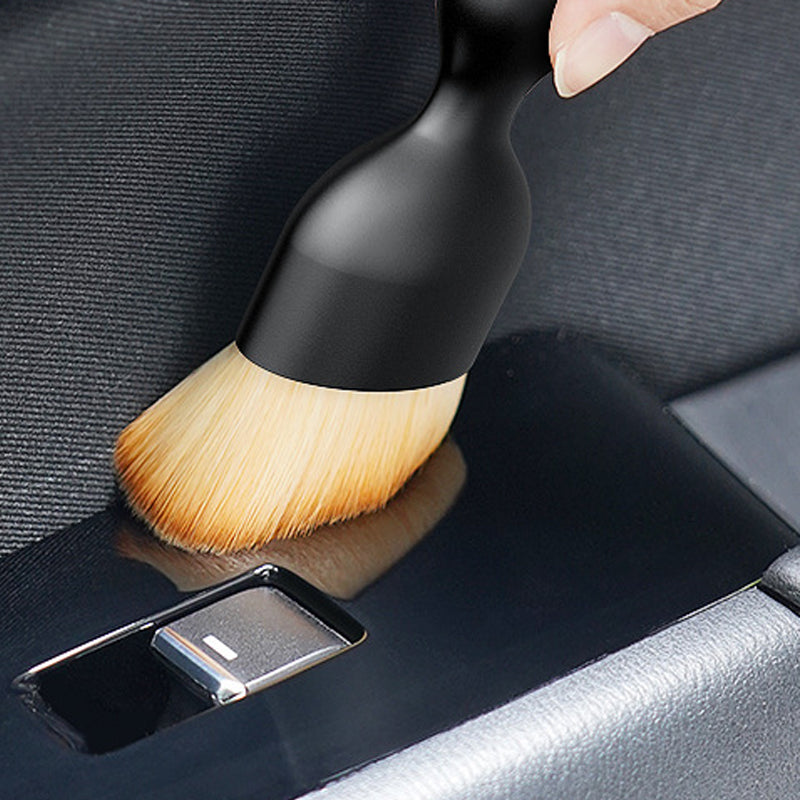Car Air Vent Cleaning Soft Brush With Casing 2 Piece Car and Motorcycle Accessories - Tophatter Daily Deals