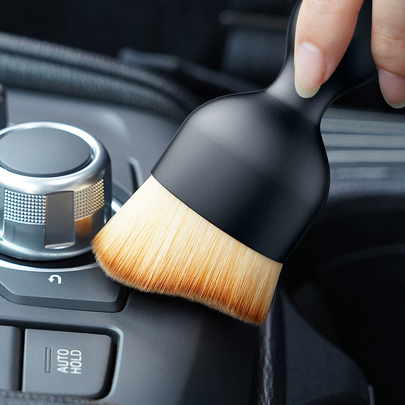 Car Air Vent Cleaning Soft Brush With Casing 2 Piece Car and Motorcycle Accessories - Tophatter Daily Deals