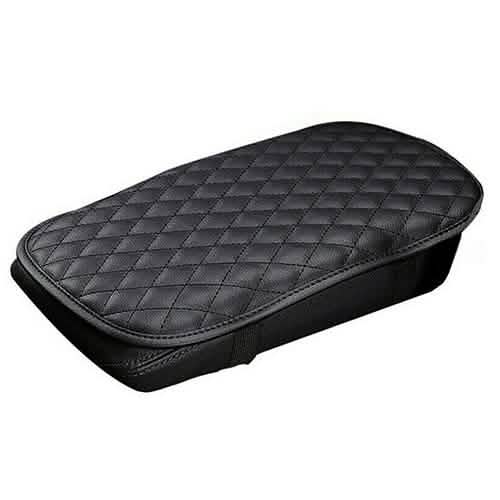 Car Armrest Pad Cover PU Leather Fit for SUV Truck Car Automotive - Tophatter Daily Deals