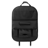 Car Back Seat Organizer with Foldable Table Tray 8 Pockets Automotive - Tophatter Daily Deals