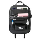 Car Back Seat Organizer with Foldable Table Tray 8 Pockets Automotive - Tophatter Daily Deals