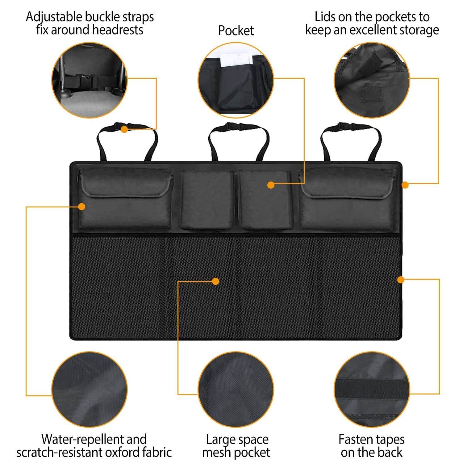 Car Backseat Trunk Organizer Automotive - Tophatter Daily Deals