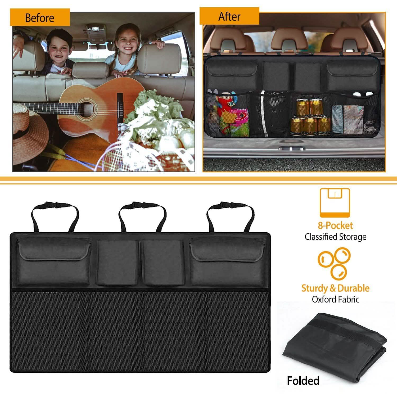 Car Backseat Trunk Organizer Automotive - Tophatter Daily Deals