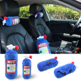 Car decorative headrest, seat back, and neck pillow Car and Motorcycle Accessories - Tophatter Daily Deals