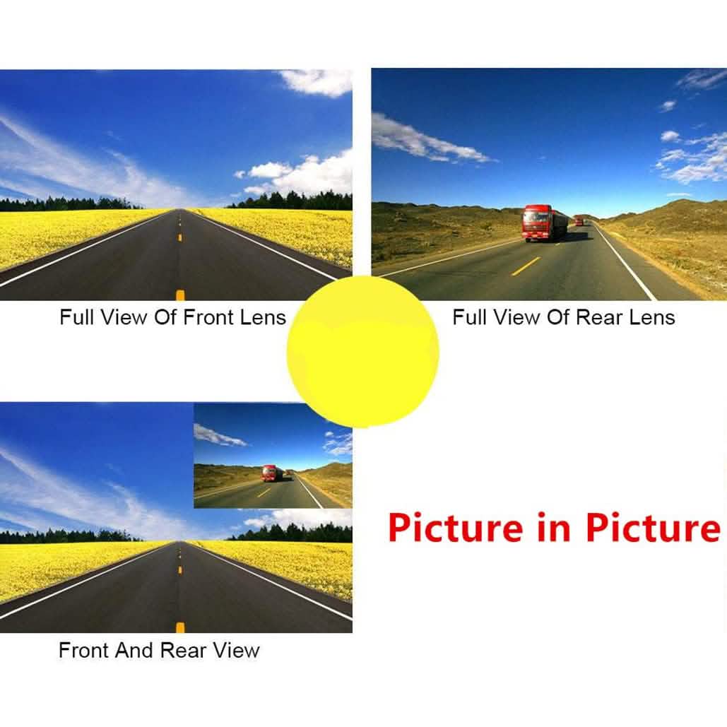Car DVR Rear View Mirror Video Recorder Automotive - Tophatter Daily Deals