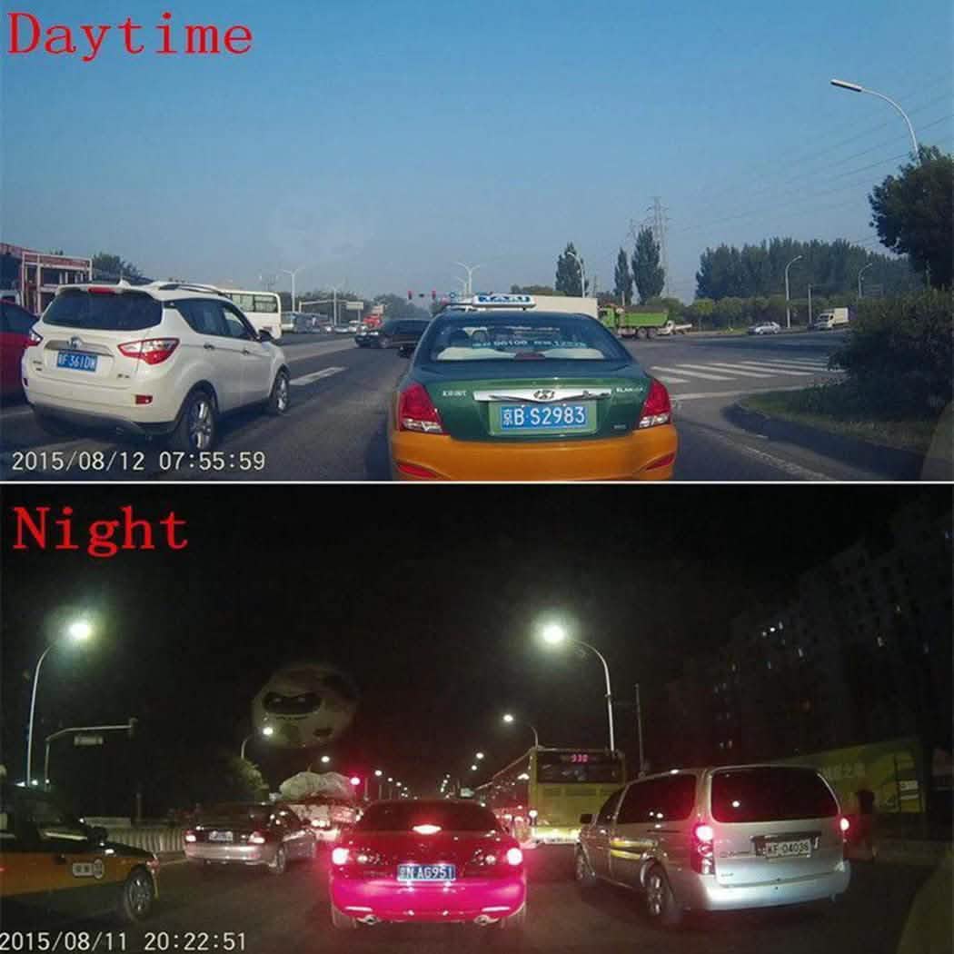 Car DVR Rear View Mirror Video Recorder Automotive - Tophatter Daily Deals