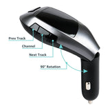 Car FM Wireless Transmitter USB Charge Automotive - Tophatter Daily Deals