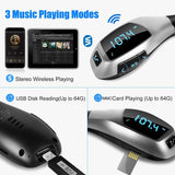 Car FM Wireless Transmitter USB Charge Automotive - Tophatter Daily Deals