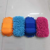 Car Hand Soft Towel Microfiber Chenille Washing Gloves Coral Fleece Gloves Auto Automotive - Tophatter Daily Deals
