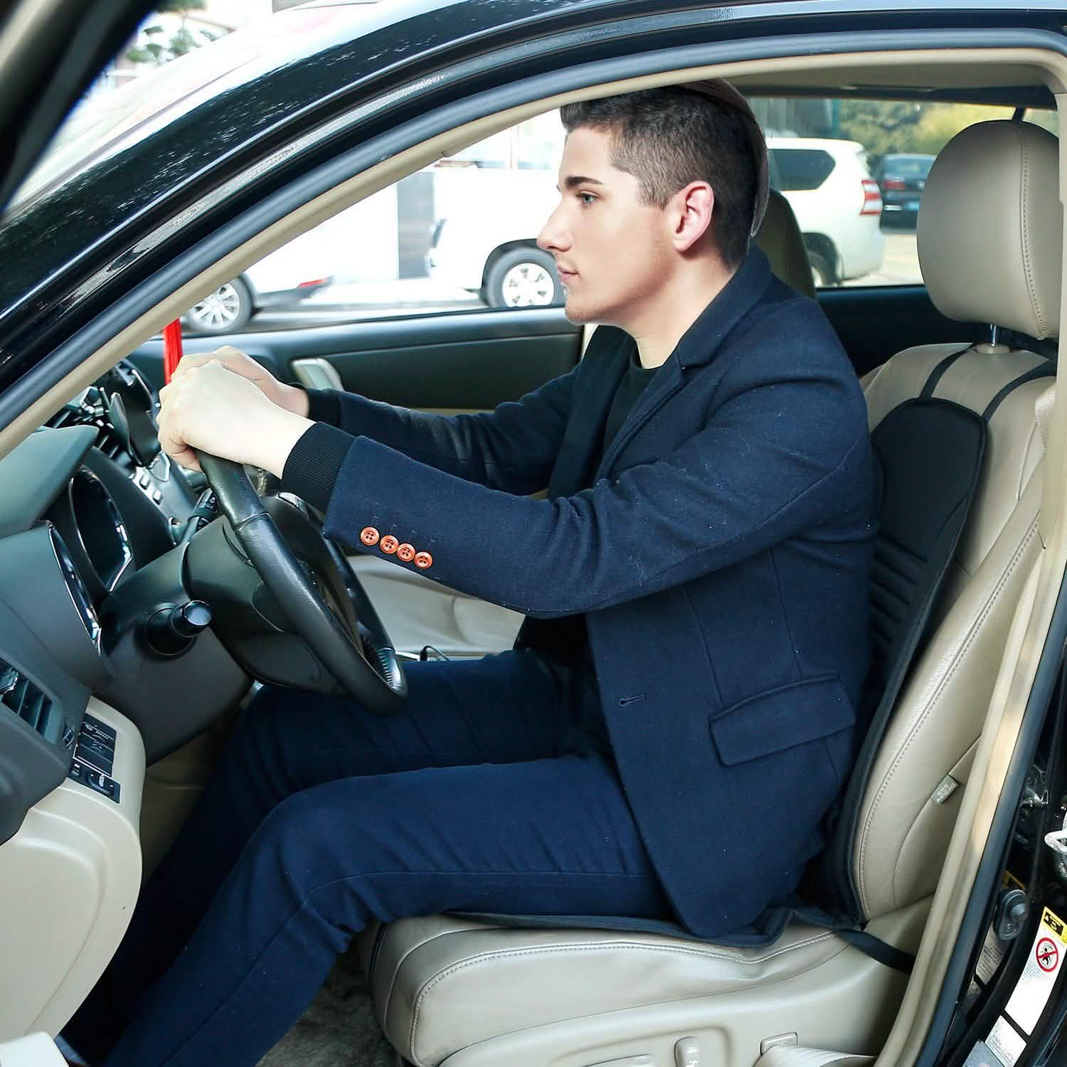 Car Heated Seat Cushion Automotive - Tophatter Daily Deals