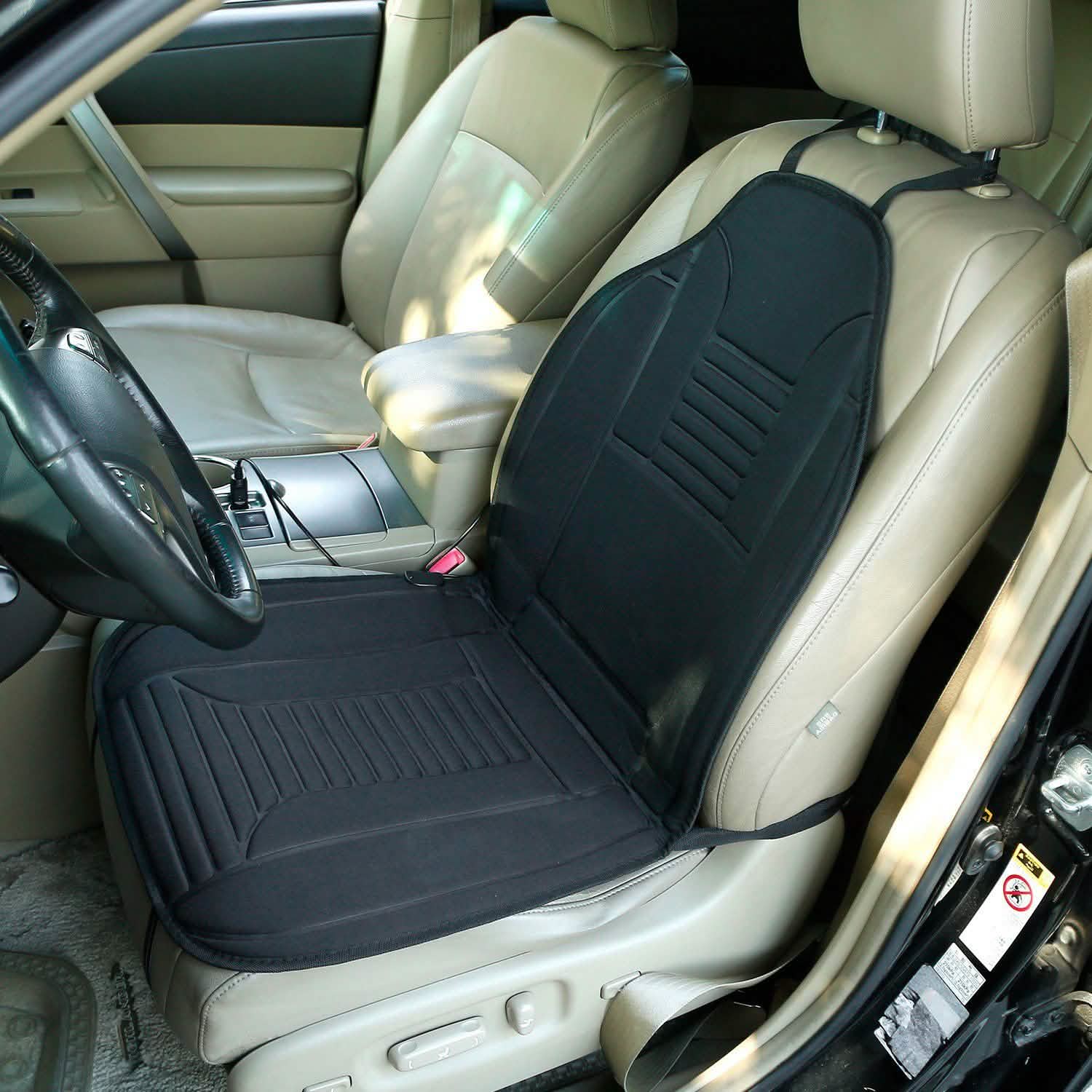 Car Heated Seat Cushion Automotive - Tophatter Daily Deals