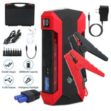 Car Jump Starter Booster with LCD Screen 4 Modes LED Flashlight Automotive - Tophatter Daily Deals