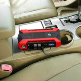 Car Jump Starter Booster with LCD Screen 4 Modes LED Flashlight Automotive - Tophatter Daily Deals