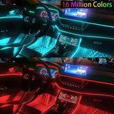 Car LED Strip Ambient Light Kit Automotive - Tophatter Daily Deals