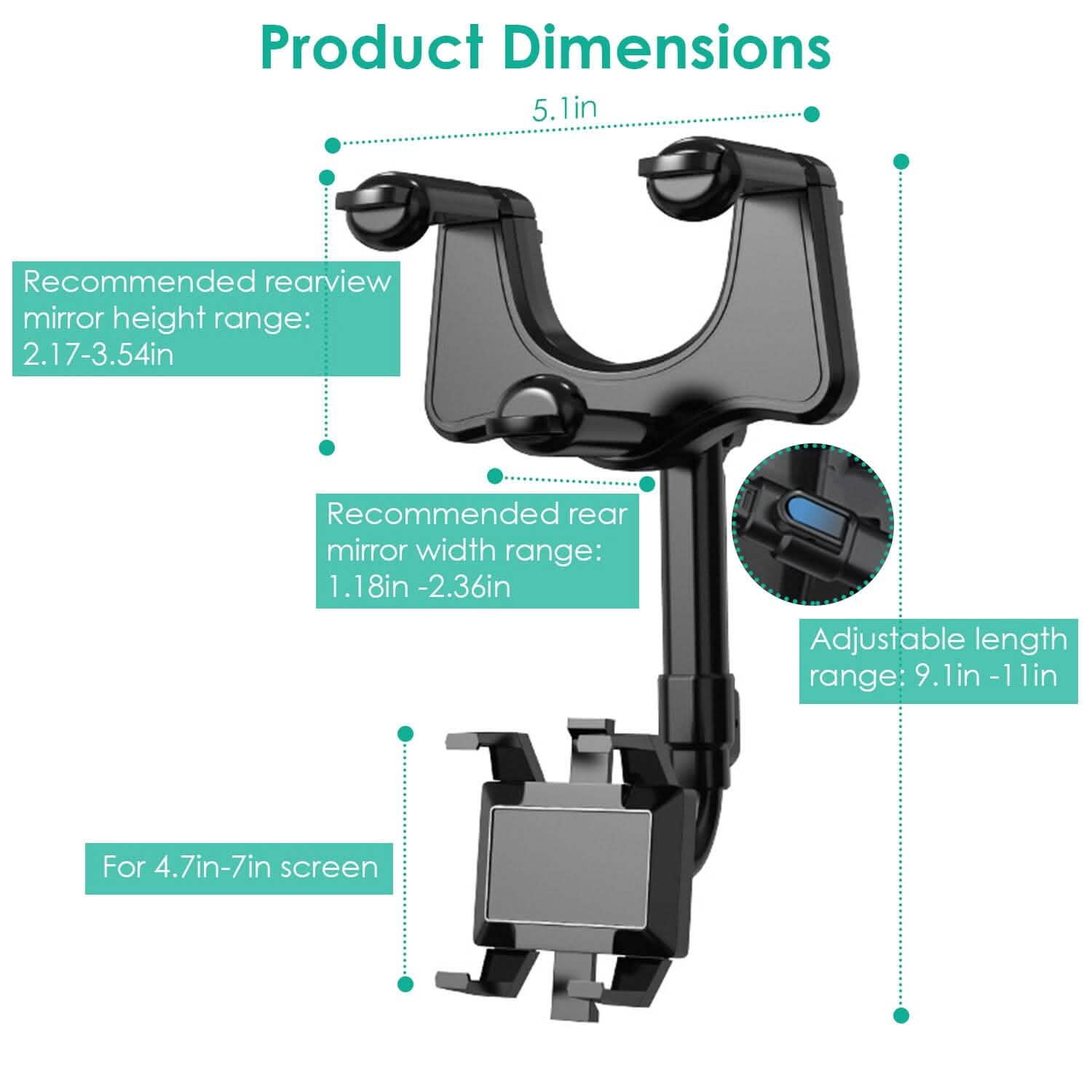 Car Mobile Phone Holder Bracket Automotive - Tophatter Daily Deals
