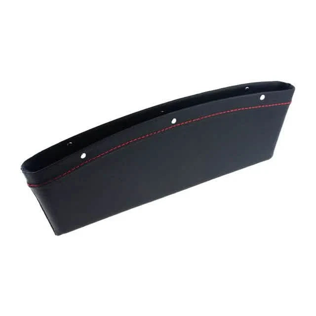 Car Organizer PU Leather Seat Slit Gap Pocket Storage Black Automotive - Tophatter Daily Deals