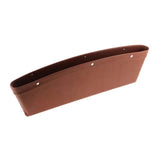 Car Organizer PU Leather Seat Slit Gap Pocket Storage Brown Automotive - Tophatter Daily Deals