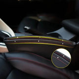 Car Organizer PU Leather Seat Slit Gap Pocket Storage Automotive - Tophatter Daily Deals