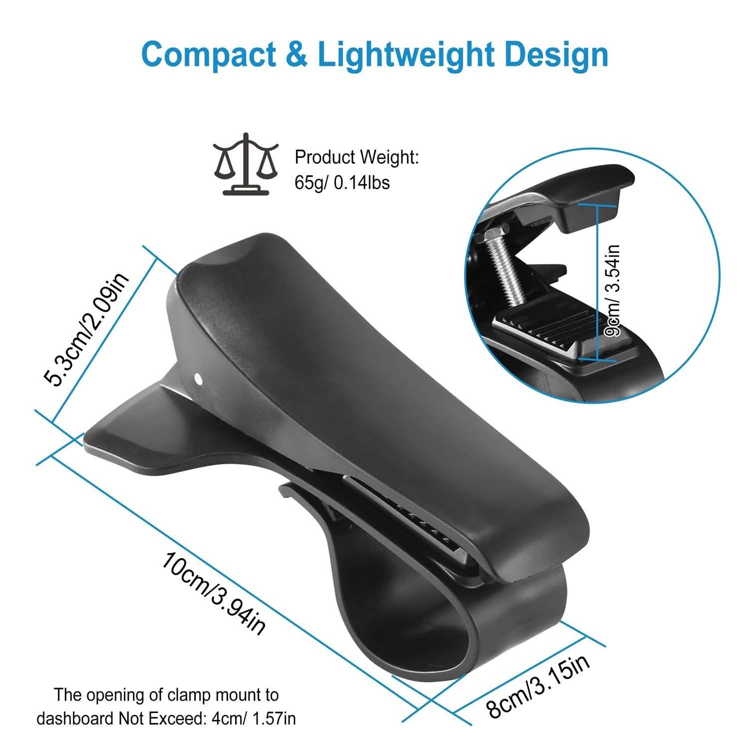 Car Phone Mount Non-Slip Dashboard Phone Holder Automotive - Tophatter Daily Deals