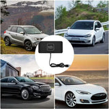 Car QI Wireless Phone Charger Non Slip Pad Mat Fast Charging Phone Chargers - Tophatter Daily Deals