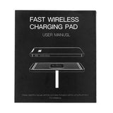 Car QI Wireless Phone Charger Non Slip Pad Mat Fast Charging Phone Chargers - Tophatter Daily Deals