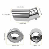 Car Rear Exhaust Pipe Tail Muffler Automotive - Tophatter Daily Deals