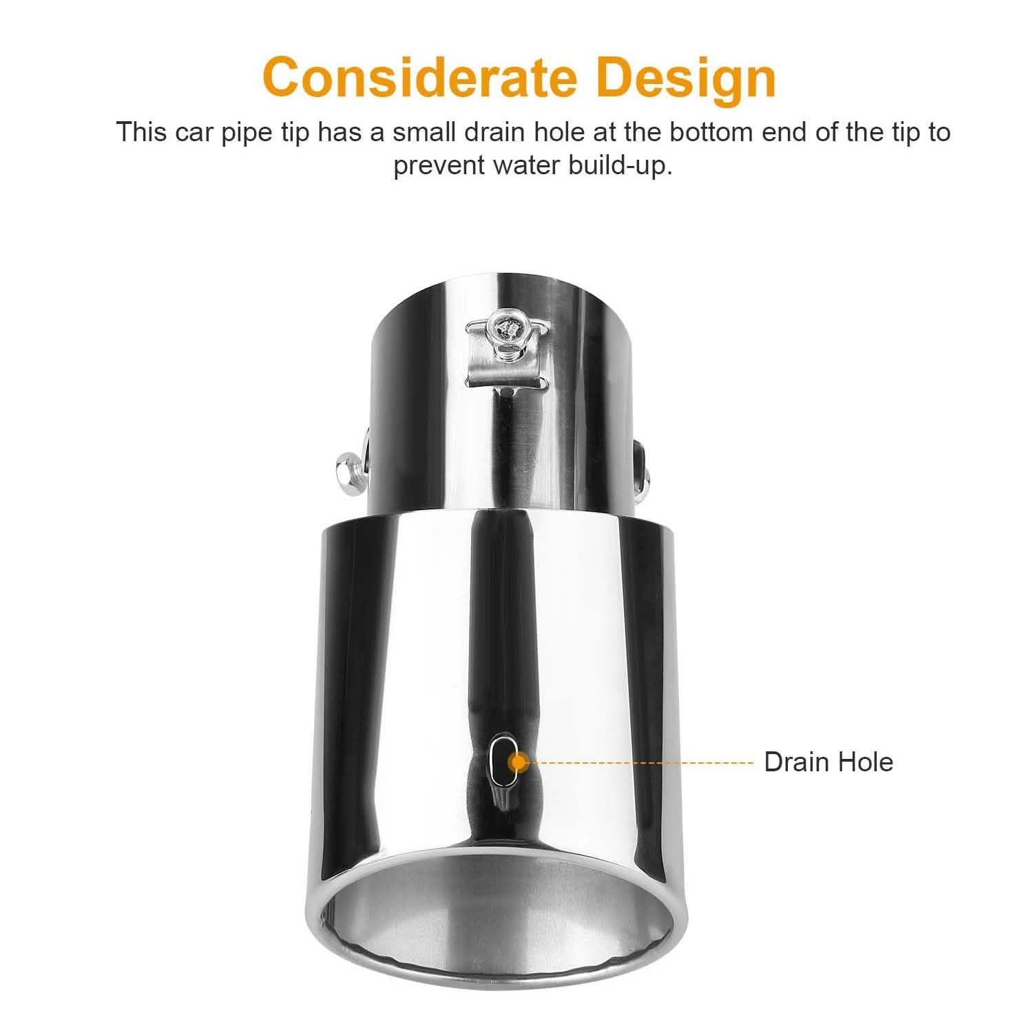 Car Rear Exhaust Pipe Tail Muffler Automotive - Tophatter Daily Deals