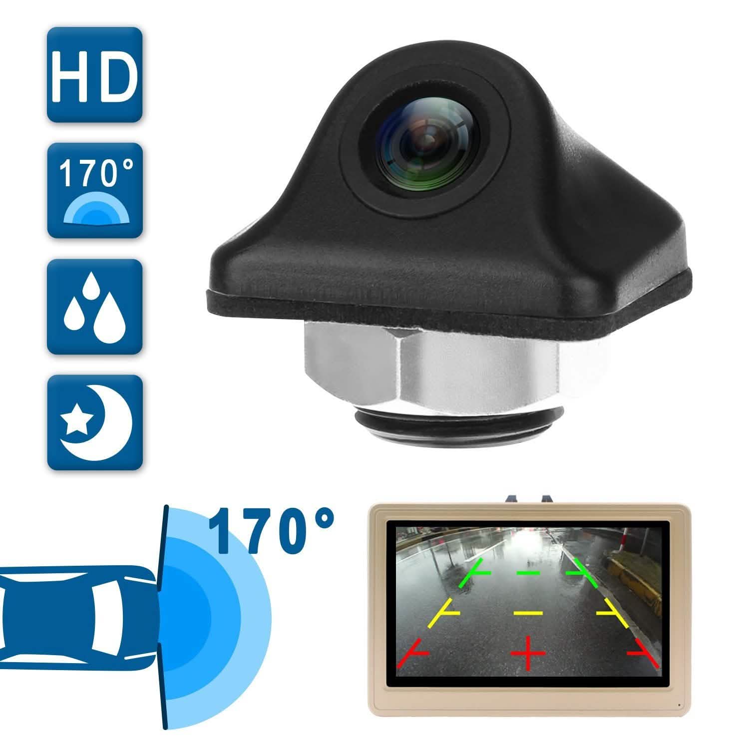 Car Rear View Backup Parking Camera with Night Vision Automotive - Tophatter Daily Deals