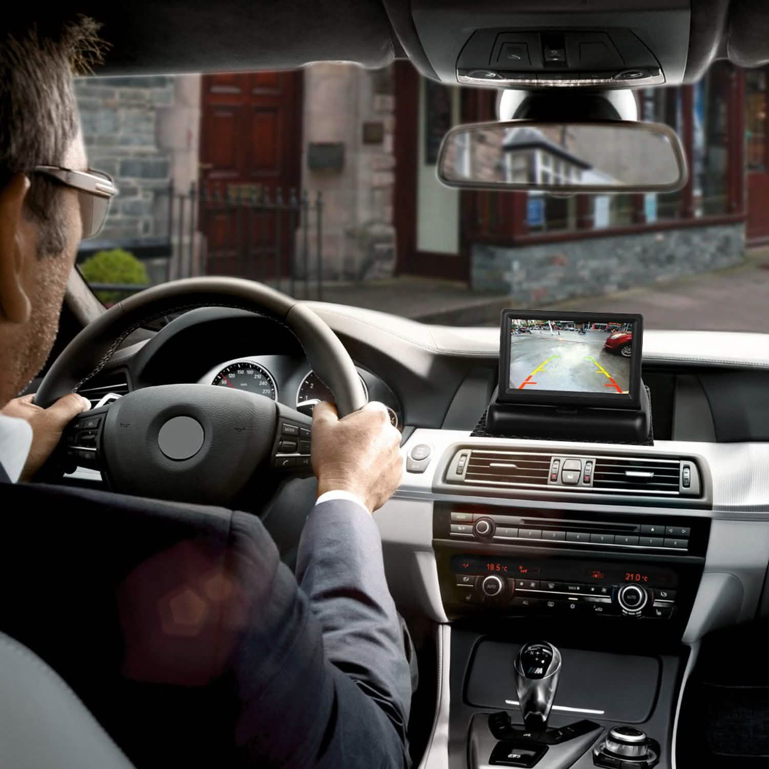 Car Rear View Backup Parking Camera with Night Vision Automotive - Tophatter Daily Deals