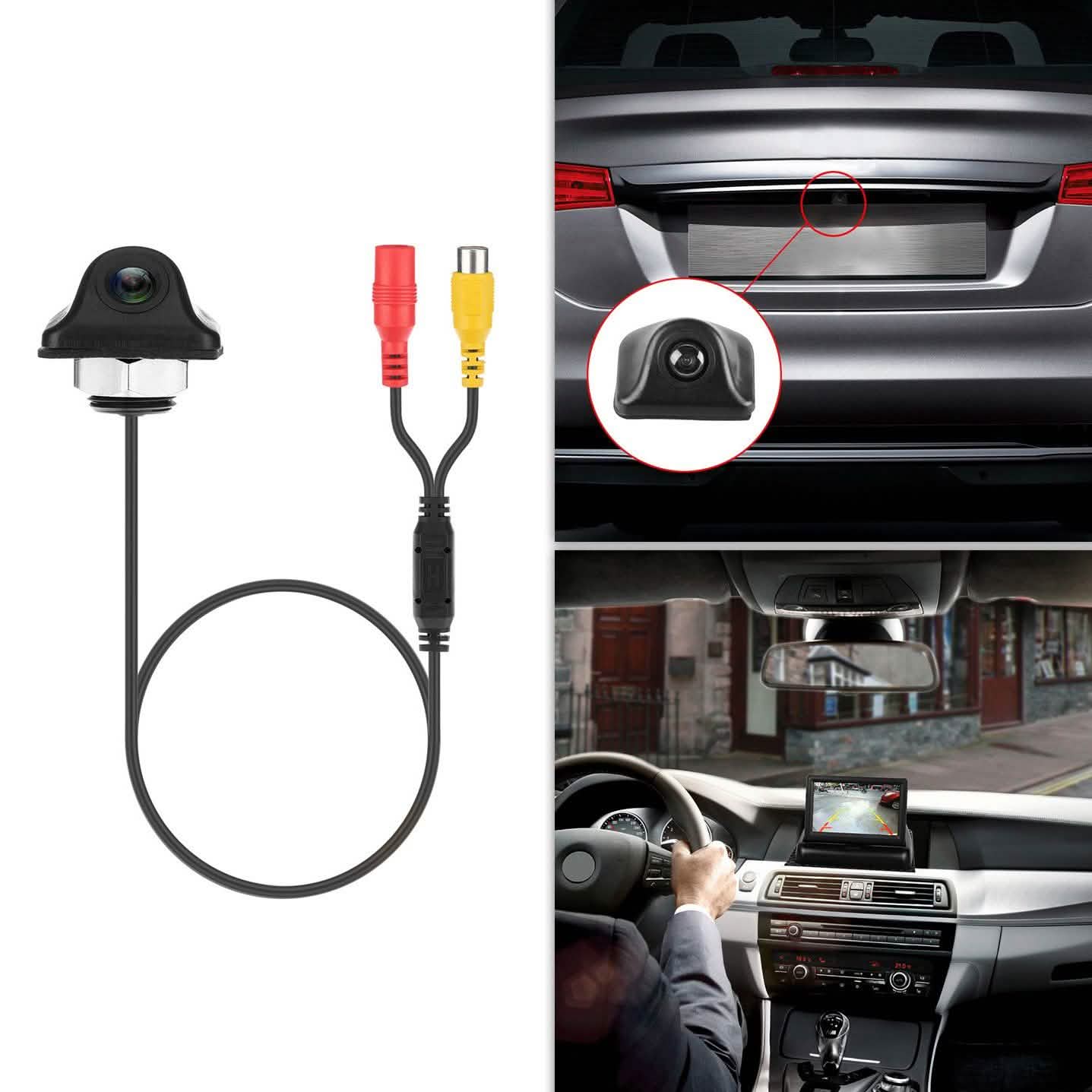 Car Rear View Backup Parking Camera with Night Vision Automotive - Tophatter Daily Deals