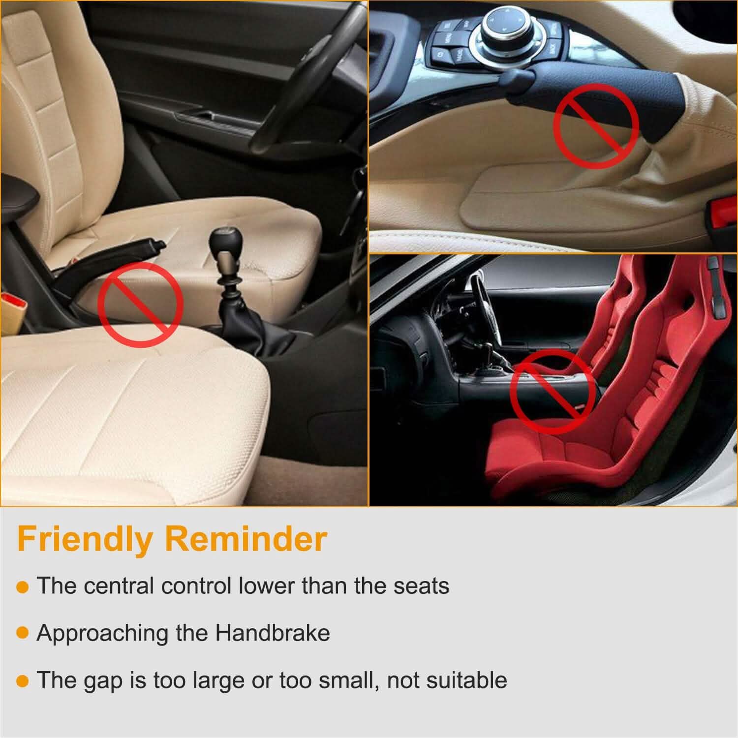 Car Seam Cup Holder Seat Gap Wedge Automotive - Tophatter Daily Deals