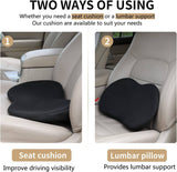 Car Seat Cushion Height Boosting Pad For Shorter Drivers - Tophatter Daily Deals