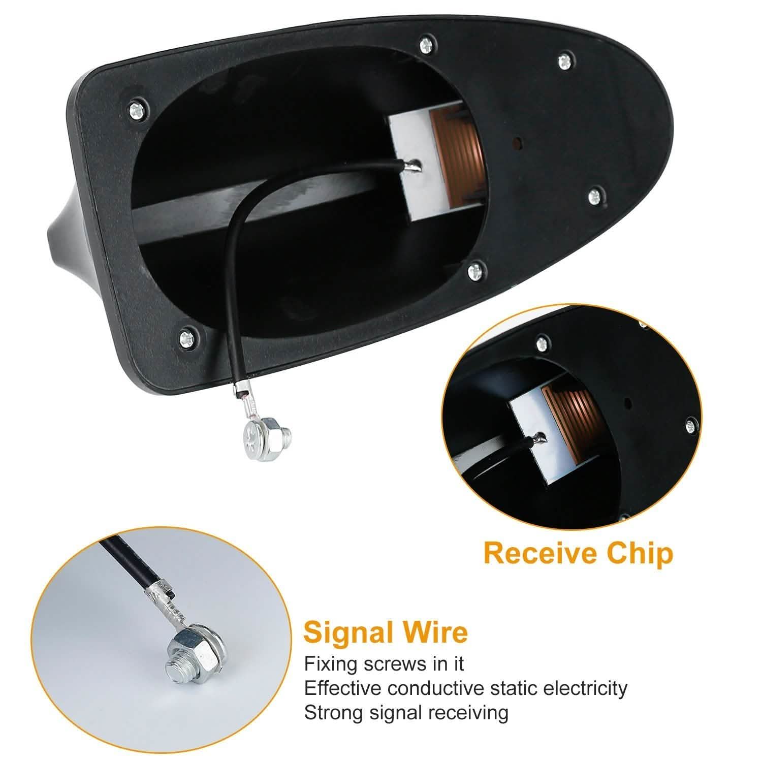 Car Shark Pin Antenna Cover Automotive - Tophatter Daily Deals