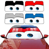 Car Solar Protection 4 Colors Eyes Heated Windshield Car and Motorcycle Accessories - Tophatter Daily Deals