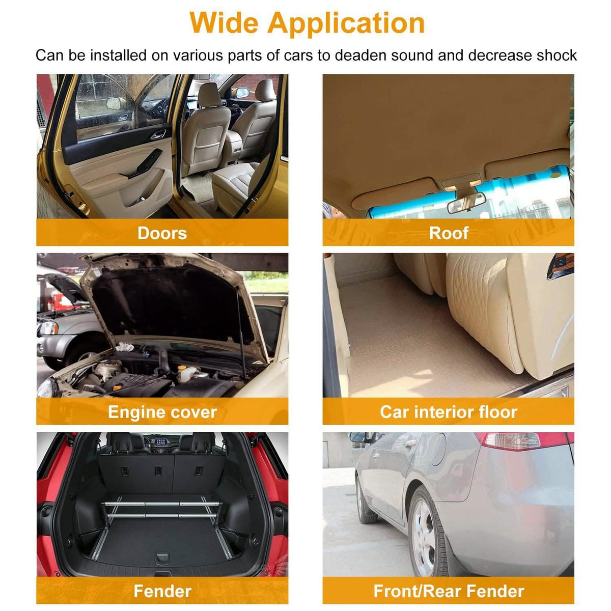 Car Sound Deadening Mat Automotive - Tophatter Daily Deals