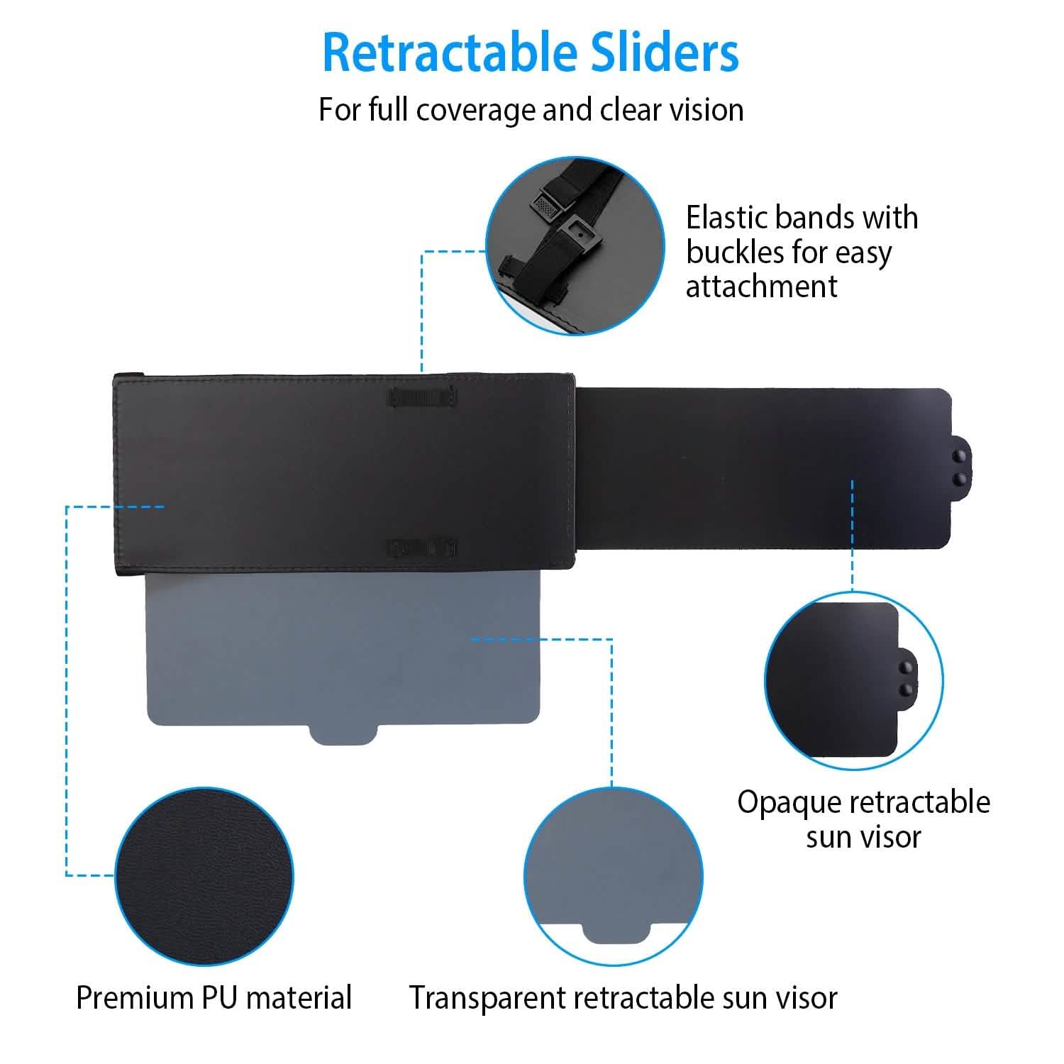 Car Sunshade Sun Visor Extended Automotive - Tophatter Daily Deals