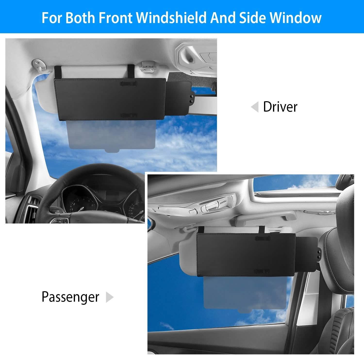 Car Sunshade Sun Visor Extended Automotive - Tophatter Daily Deals