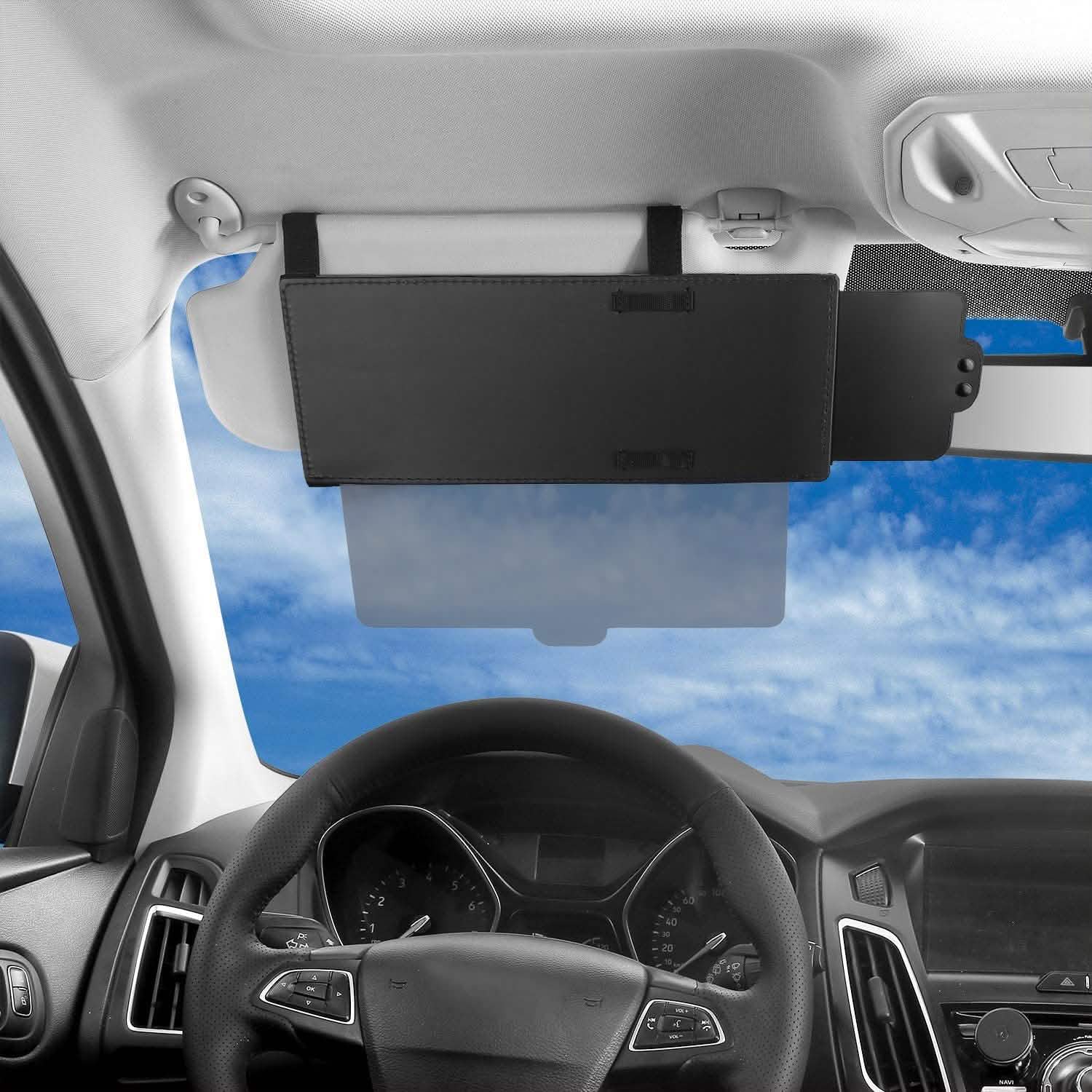 Car Sunshade Sun Visor Extended Automotive - Tophatter Daily Deals