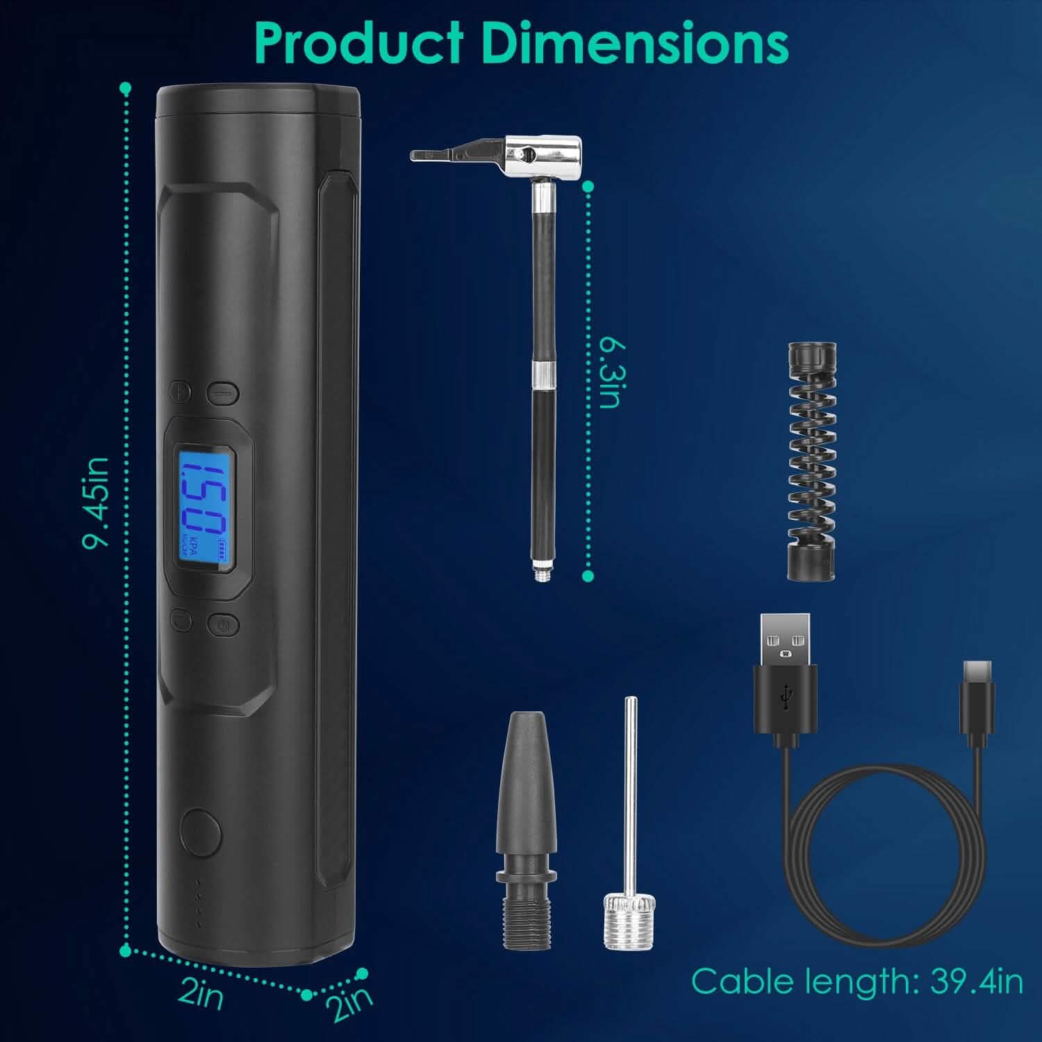 Car Tire Inflator Pump Automotive - Tophatter Daily Deals