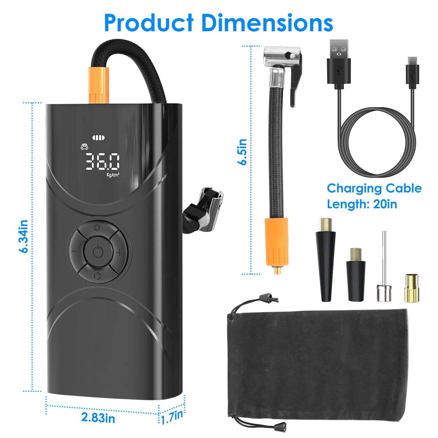 Car Tire Inflator Pump Automotive - Tophatter Daily Deals