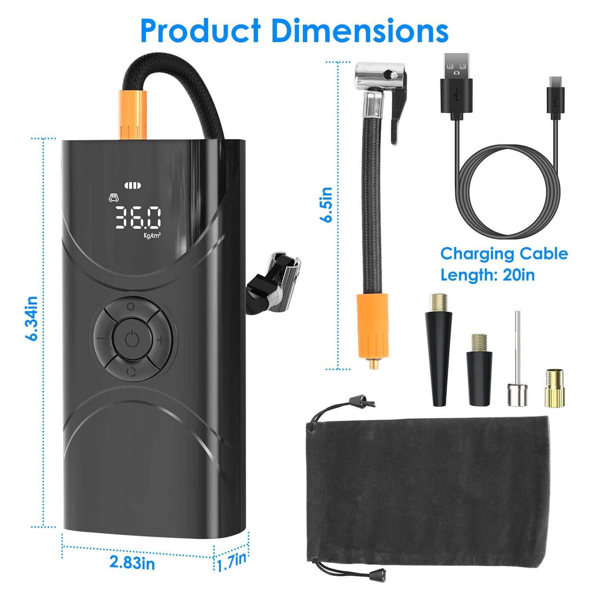 Car Tire Inflator Pump Automotive - Tophatter Daily Deals