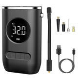 Car Tire Inflator Pump Portable 150 PSI with LED Light Automotive - Tophatter Daily Deals
