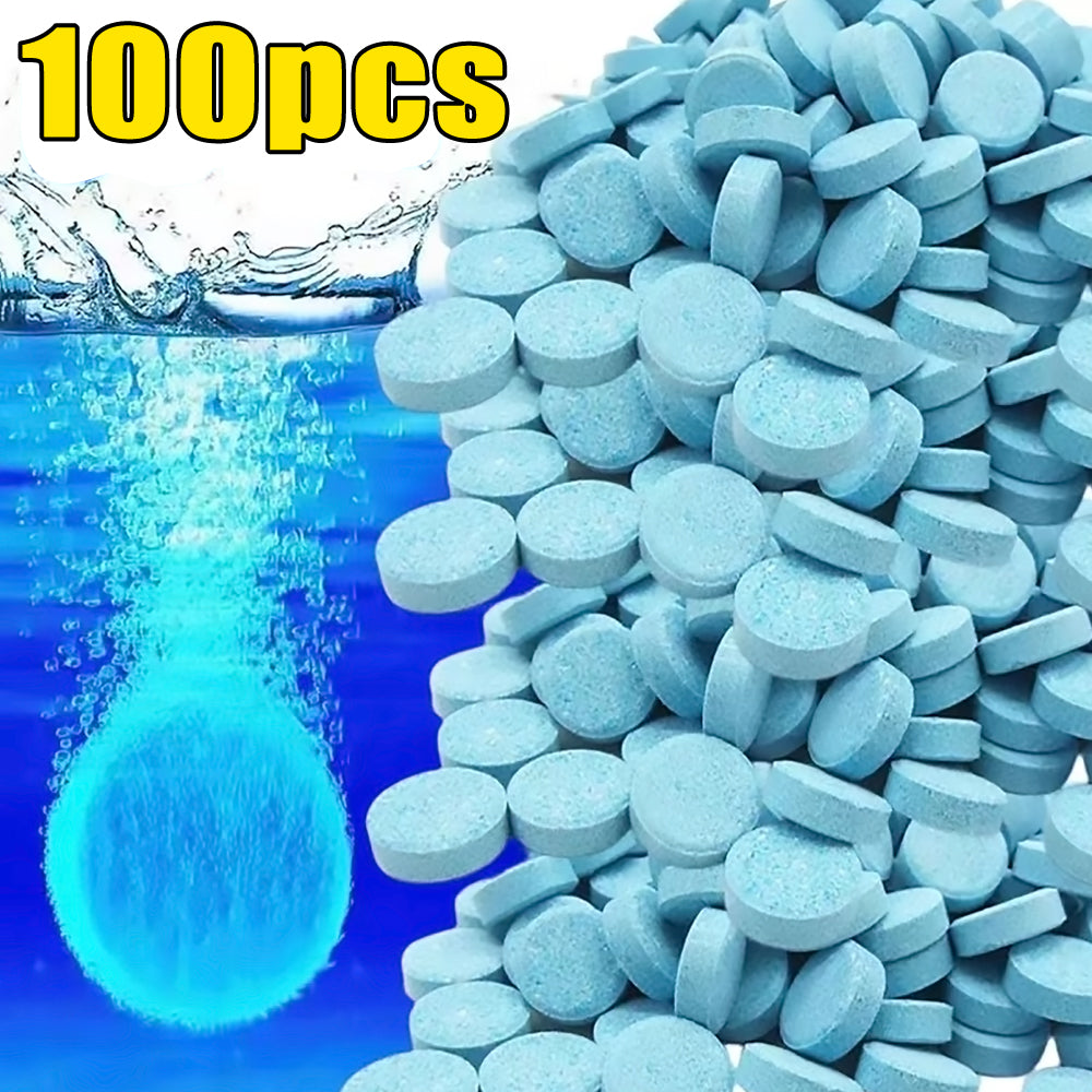 Car Windshield Cleaner Car Effervescent Tablet Glass Car and Motorcycle Accessories - Tophatter Daily Deals